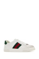 Белые кожаные кроссовки Gucci Ace GUCCI (853252AAFTD)