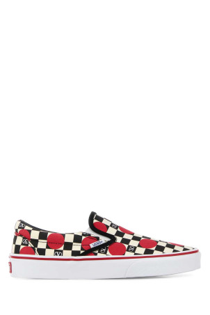 Слипоны Valentino Garavani x Vans с принтом на холсте VALENTINO GARAVANI (8W2S0NY9WHX)