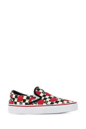 Слипоны Valentino Garavani x Vans с принтом на холсте VALENTINO GARAVANI (8W2S0NY9WHX)