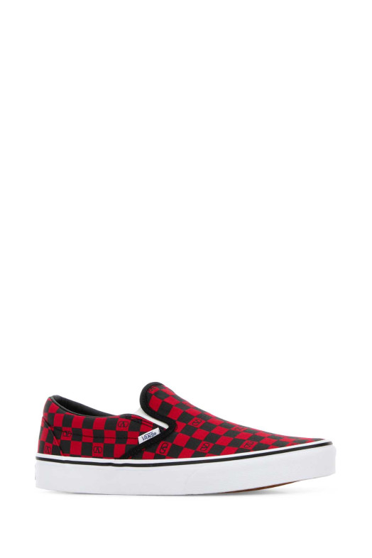 Слипоны Valentino Garavani x Vans Classic Slip-On с принтом на холсте VALENTINO GARAVANI (8Y2S0M96HPK)