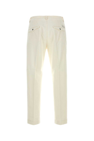White cotton Tim pant Lactic NINE IN THE MORNING (9SS25TI77H48)