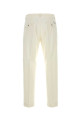 White cotton Tim pant Lactic NINE IN THE MORNING (9SS25TI77H48)
