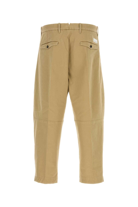Beige cotton blend Giulio pant Beige NINE IN THE MORNING (9SS26GIG30SQ)