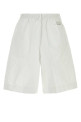White cotton Otto bermuda shorts White NINE IN THE MORNING (9SS26TT26)