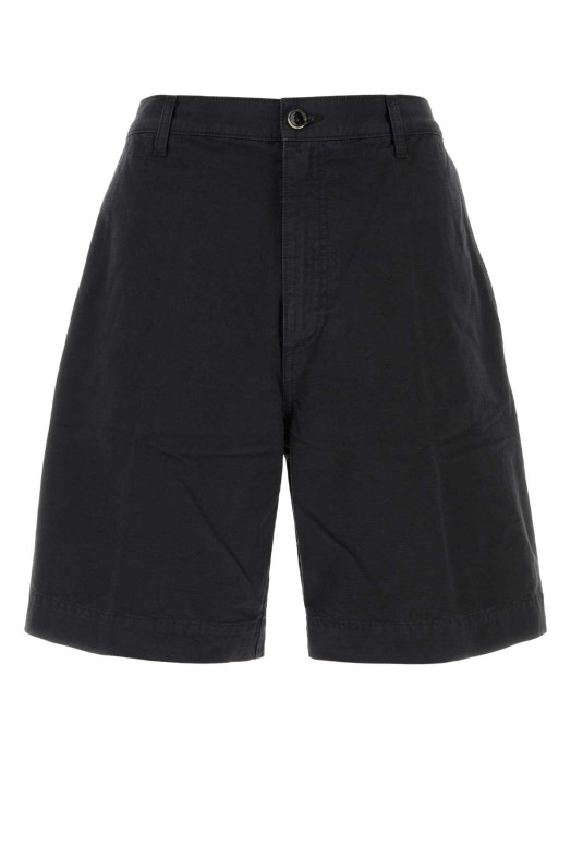 Midnight blue cotton Otto bermuda shorts Blue NINE IN THE MORNING (9SS26TT26)