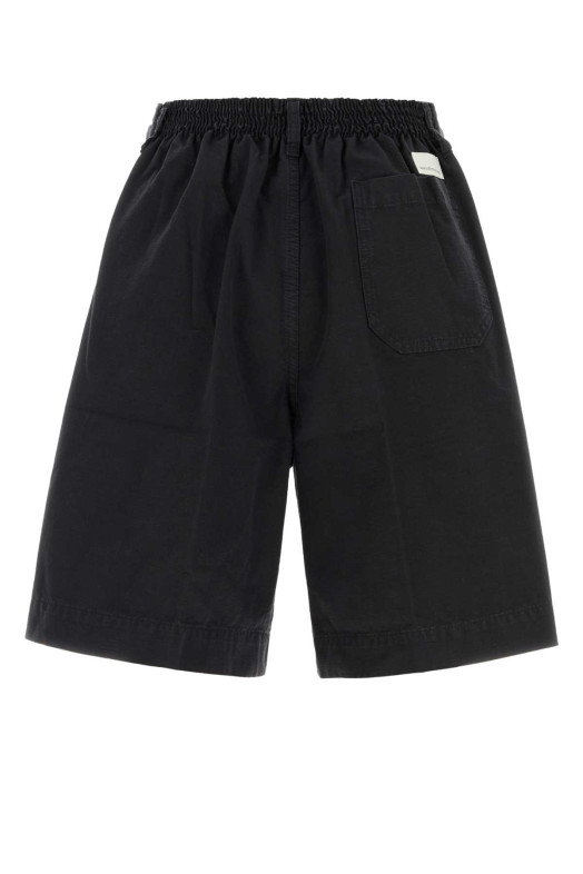 Midnight blue cotton Otto bermuda shorts Blue NINE IN THE MORNING (9SS26TT26)