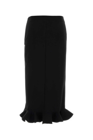 Black jersey skirt MOSCHINO (A01075524)