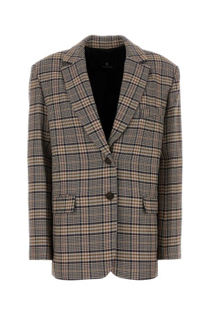 Embroidered jacquard Quinn blazer ANINE BING (A0112220)