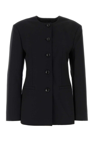 Black twill Huds blazer ANINE BING (A0112343)