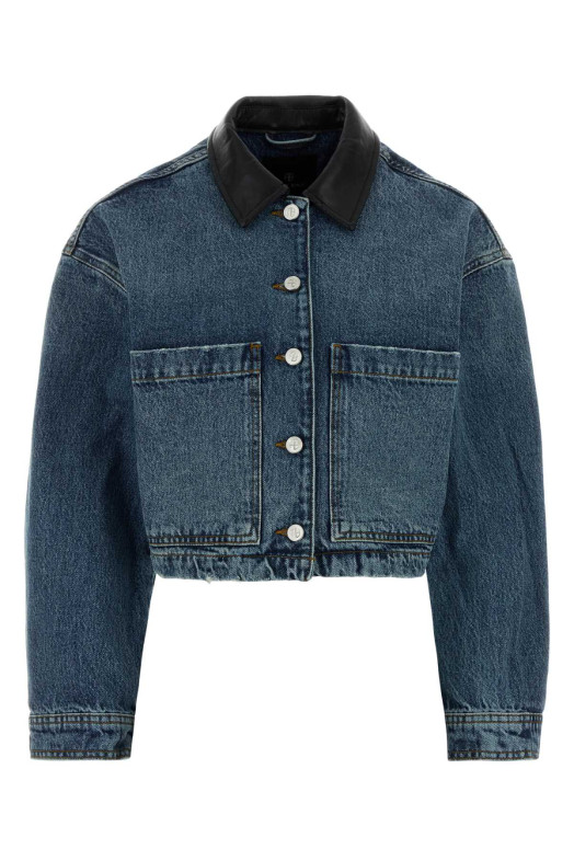 Denim Yuma jacket ANINE BING (A0112920)