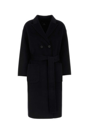 Black wool blend Dylan coat ANINE BING (A014001)