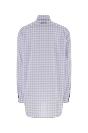 Embroidered poplin oversize shirt MOSCHINO (A02050536)