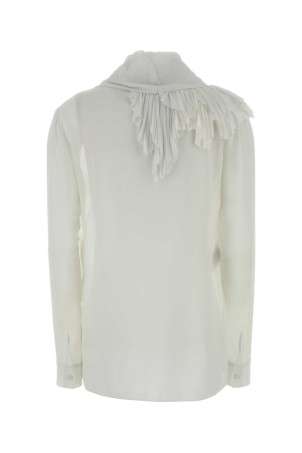 White crepe shirt ALBERTA FERRETTI (A02055116)