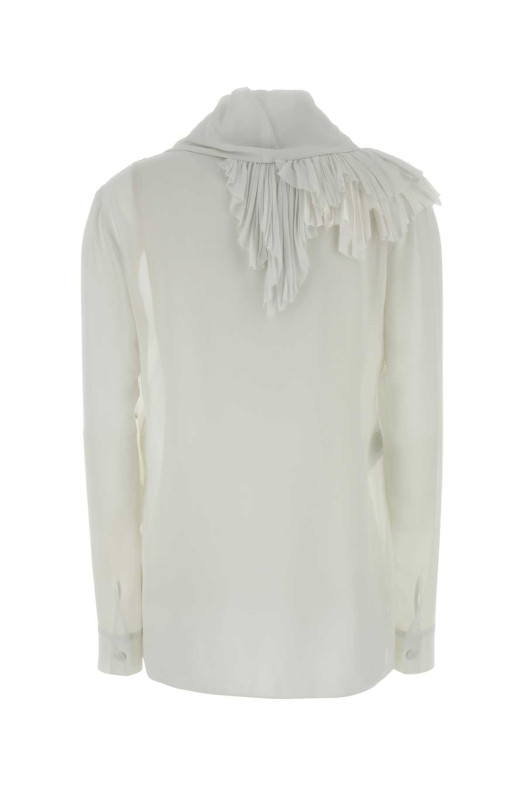 White crepe shirt ALBERTA FERRETTI (A02055116)