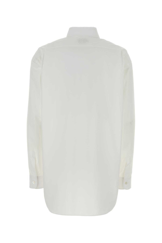 White stretch poplin shirt MOSCHINO (A02240531)