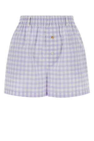 Embroidered cotton shorts MOSCHINO (A03290536)
