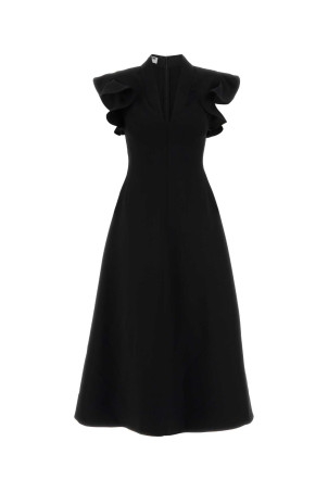 Черное трикотажное платье MOSCHINO (A04415524)