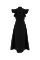 Черное трикотажное платье MOSCHINO (A04415524)