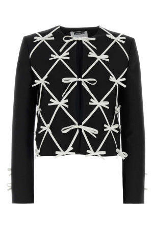 Black wool blazer MOSCHINO (A05025521)