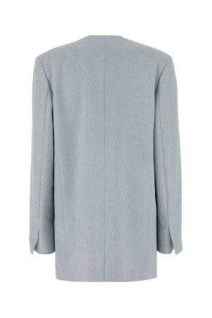 Melange light-blue jersey blazer ALBERTA FERRETTI (A05081636)