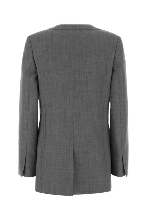 Grey wool blazer MOSCHINO (A05100522)