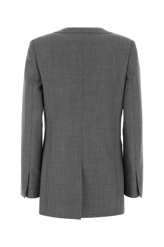 Grey wool blazer MOSCHINO (A05100522)