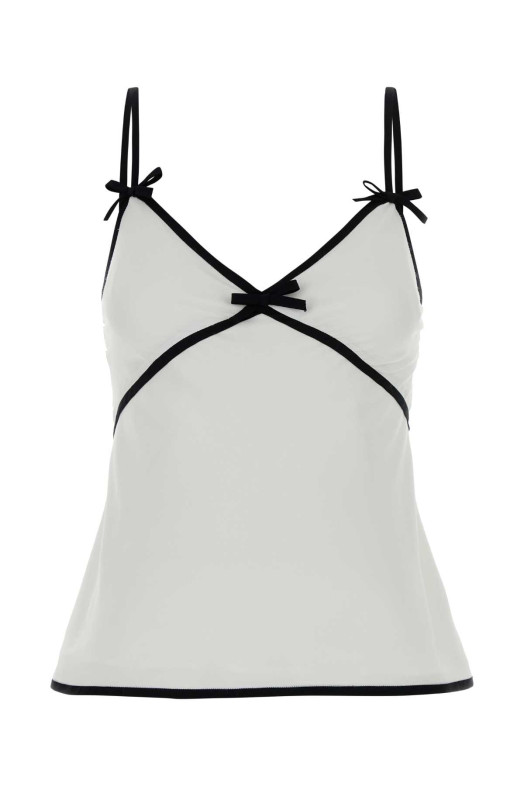 White crepe top MOSCHINO (A08025533)