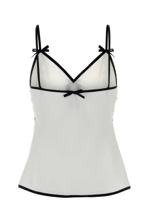 White crepe top MOSCHINO (A08025533)