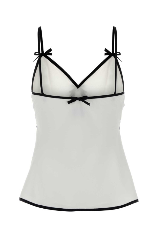 White crepe top MOSCHINO (A08025533)