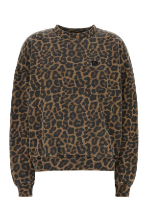 Printed cotton oversize Miles sweatshirt ANINE BING (A0811155)
