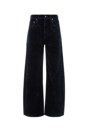 Dark blue velvet Low Curve jeans AGOLDE (A2881884)