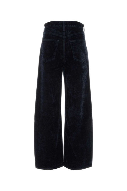 Dark blue velvet Low Curve jeans AGOLDE (A2881884)