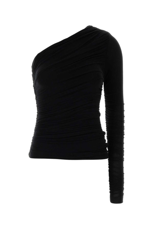 Black lyocell top Black AGOLDE (A74061618)