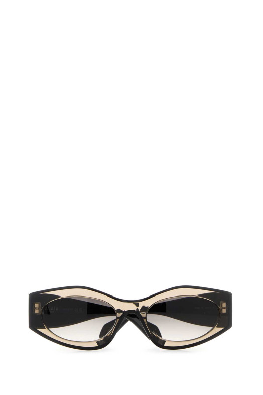 Black acetate sunglasses Gray ALAIA (AA0093S004)