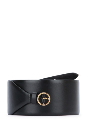 LARGE BELT Black ALAIA (AA1C331MCA332)
