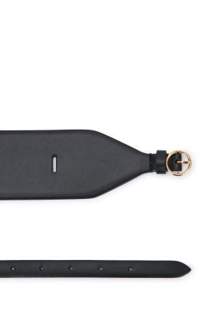 LARGE BELT Black ALAIA (AA1C331MCA332)