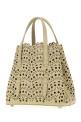 Sage green nubuck Mina 20 handbag ALAIA (AA1S06720CA322)