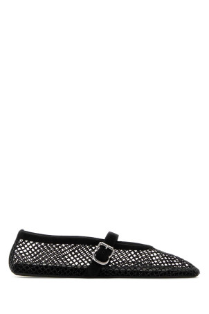 Black mesh ballerinas Black ALAIA (AA3A029A023)