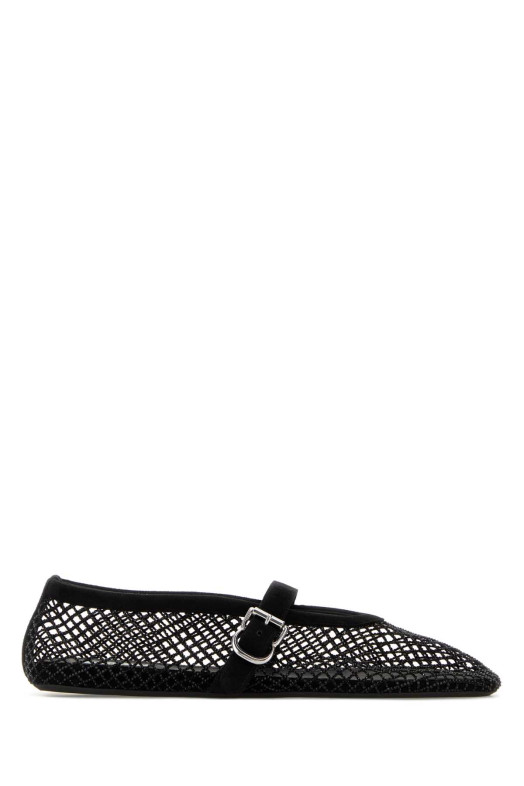 Black mesh ballerinas Black ALAIA (AA3A029A023)