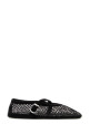 Black mesh ballerinas Black ALAIA (AA3A029A023)
