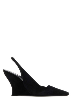 Black suede Wave pumps Black ALAIA (AA3G3002I117)