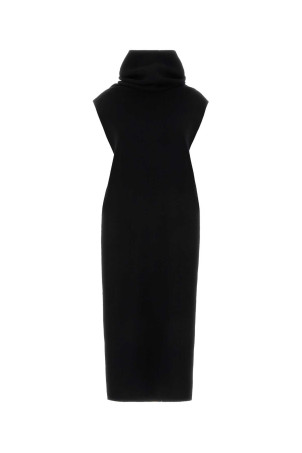 Black cashmere blend top ALAIA (AA9H1382K144C)