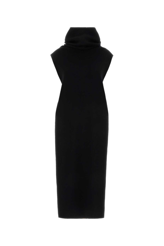 Black cashmere blend top ALAIA (AA9H1382K144C)