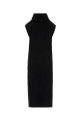 Black cashmere blend top ALAIA (AA9H1382K144C)