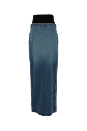 Denim skirt ALAIA (AA9J0601T536A)