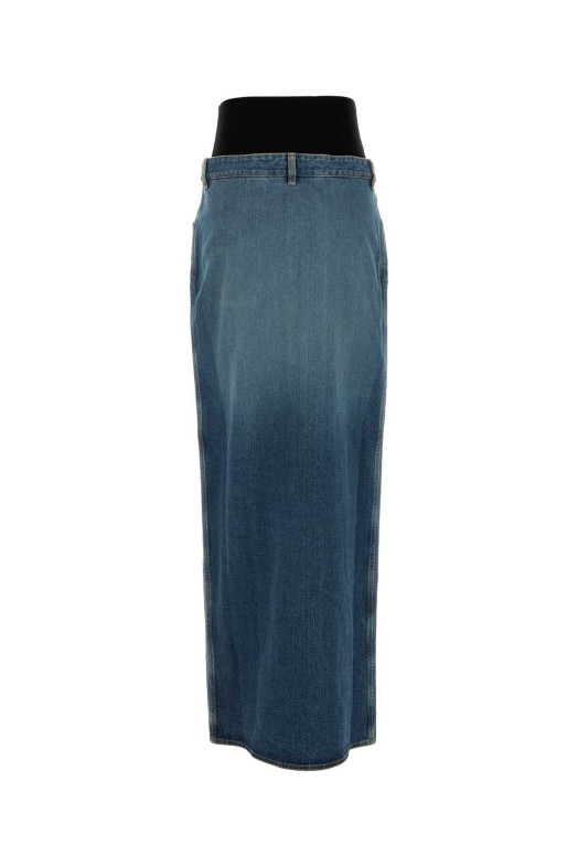 Denim skirt ALAIA (AA9J0601T536A)