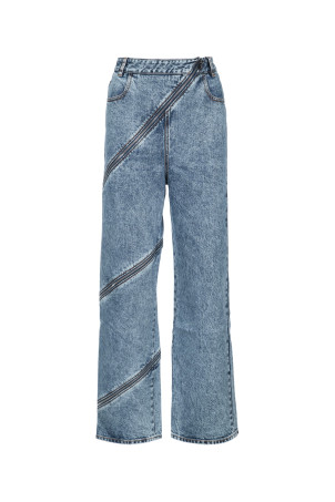 Брюки «Спираль» ALAIA (AA9P0295T535A)