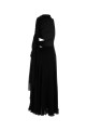 Black georgette long dress ALAIA (AA9R2772T666B)