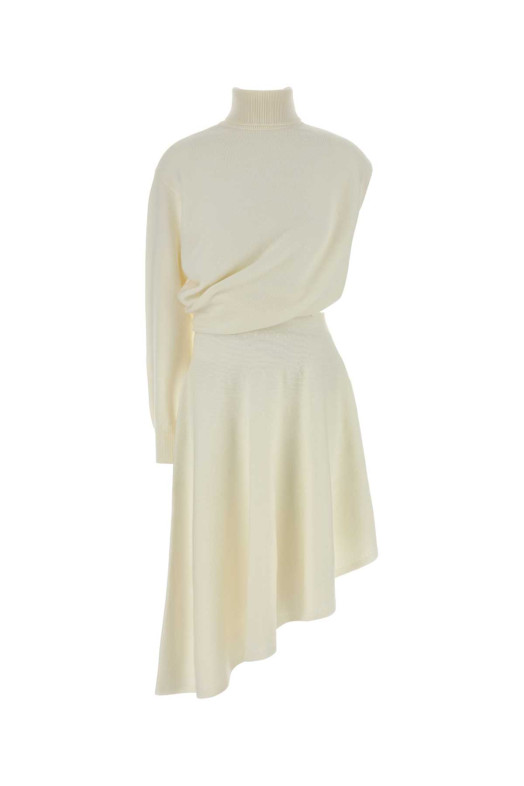 Ivory wool dress ALAIA (AA9R2847K160C)