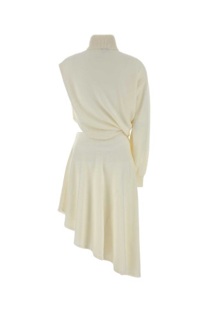 Ivory wool dress ALAIA (AA9R2847K160C)